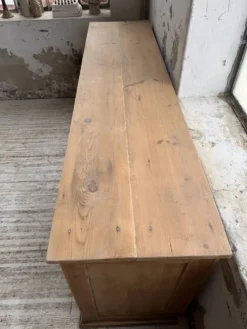 Meuble de métier pin XL années 50