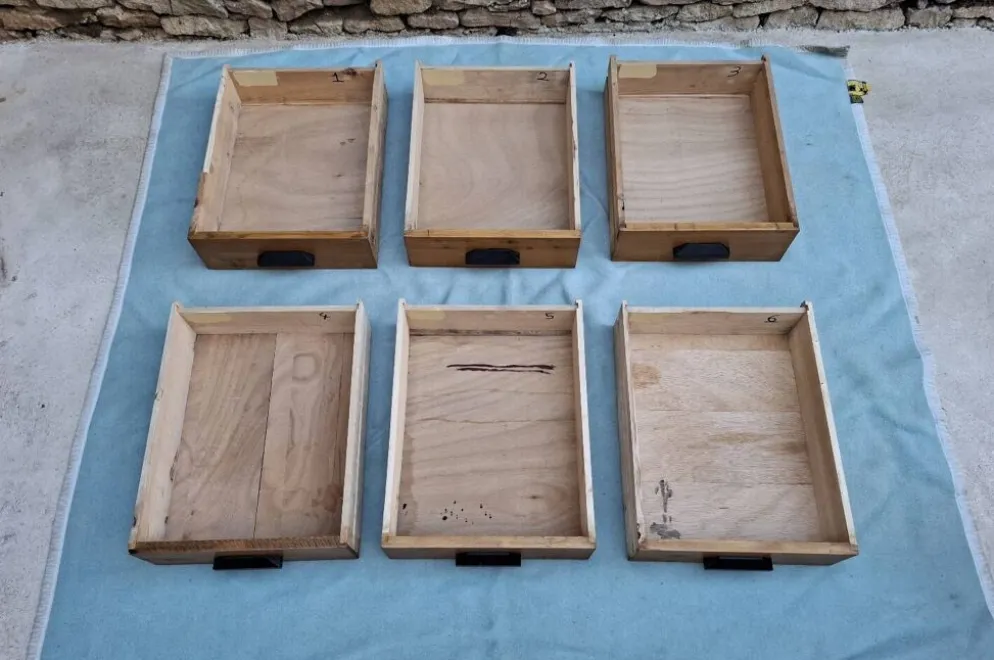 Meuble de métiers à 12 tiroirs