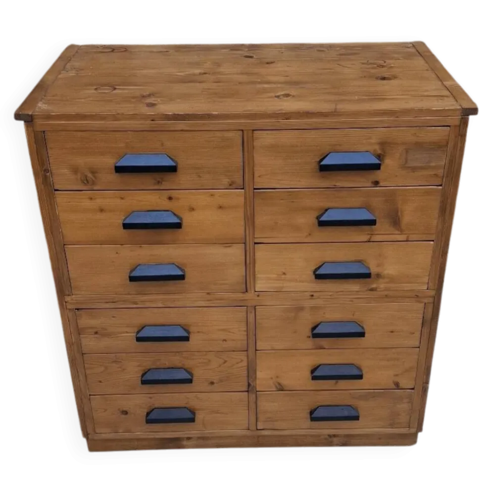 Meuble de métiers à 12 tiroirs