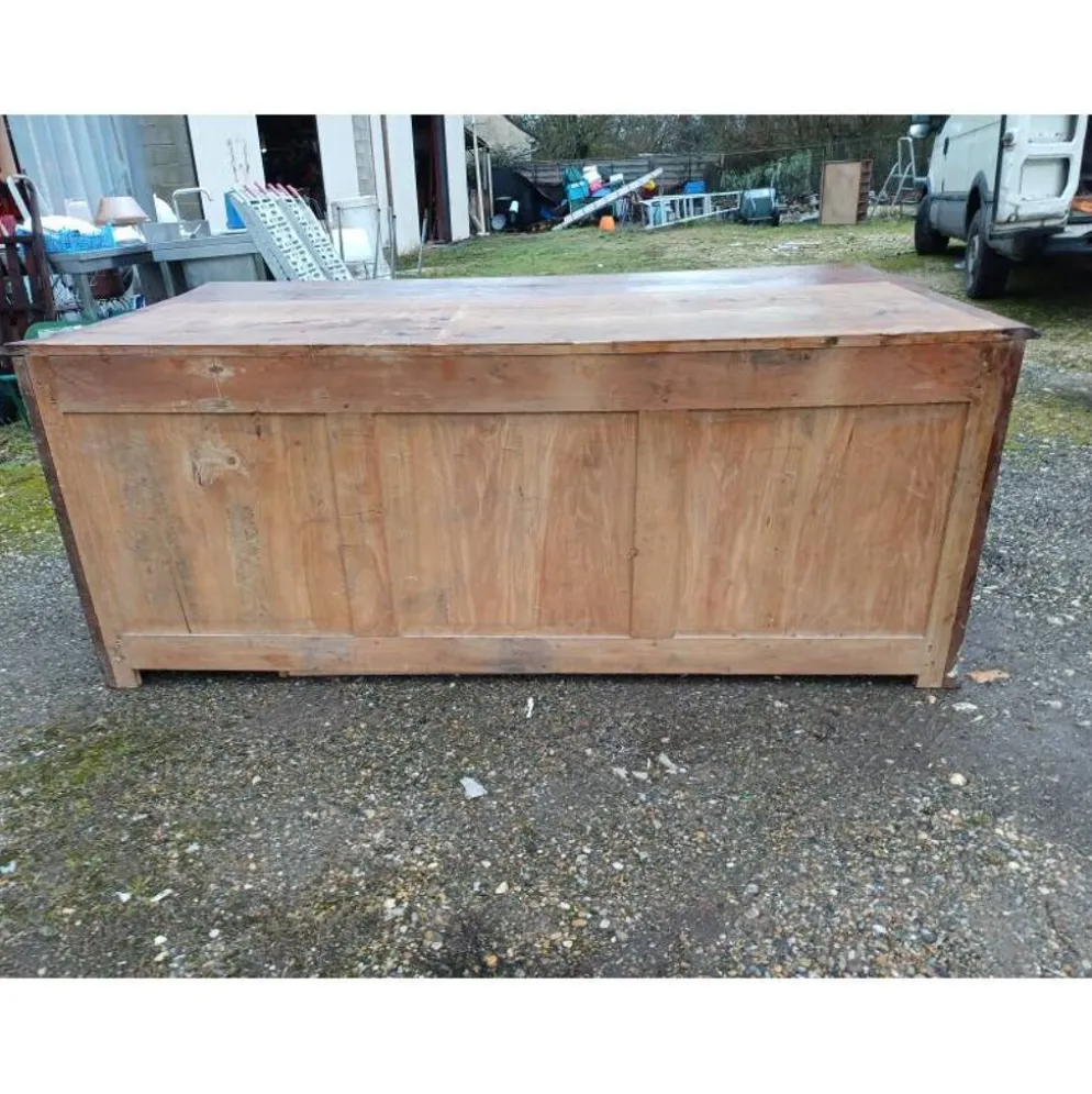Meuble de métier table de drapier chêne année 30