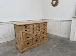 Meuble de métier 18 tiroirs 1900