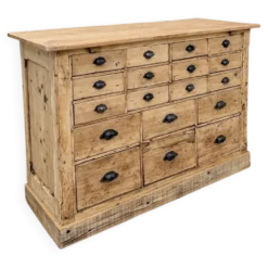 Meuble de métier 18 tiroirs 1900