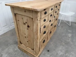 Meuble de métier 18 tiroirs 1900