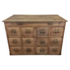 Meuble de métier à tiroirs