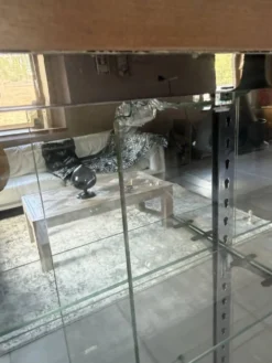 meuble de métier / vitrine de pharmacie