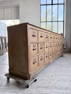 Meuble de métier XL en chêne massif 270cm