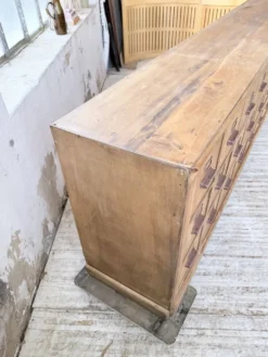 Meuble de métier XL en chêne massif 270cm
