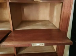 Meuble de notaire à clapets en acajou