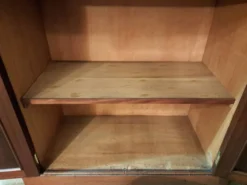 Meuble de notaire à clapets en acajou