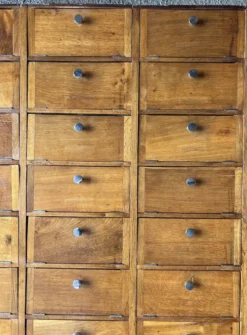 Meuble de Notaire à Clapets (meuble métier vintage)
