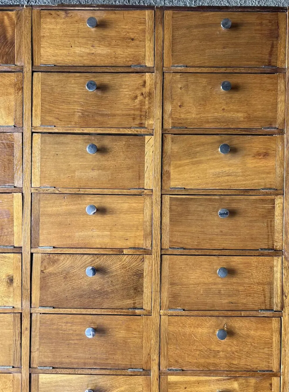 Meuble de Notaire à Clapets (meuble métier vintage)