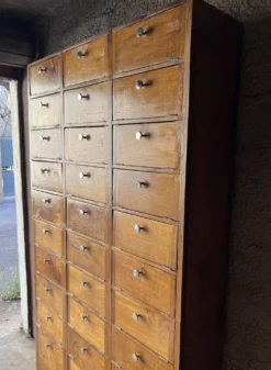 Meuble de Notaire à Clapets (meuble métier vintage)