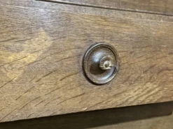 Meuble de notaire à 18 tiroirs en chêne et sapin début XXème