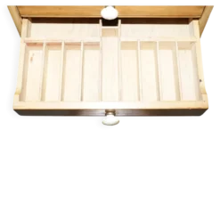 Meuble de présentation Rawl années 1950 avec tiroirs et vitrine