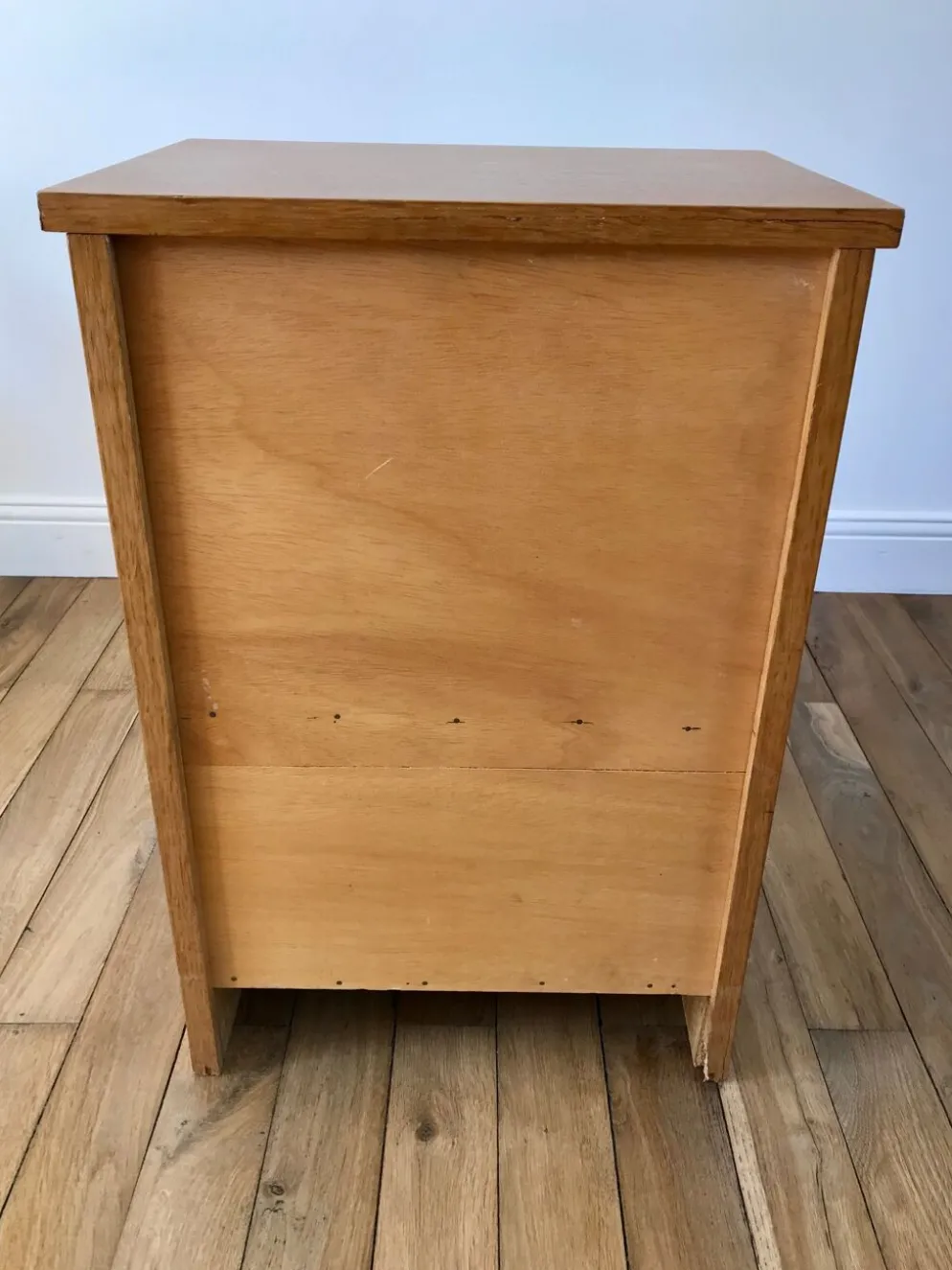 Meuble de rangement chêne années 50