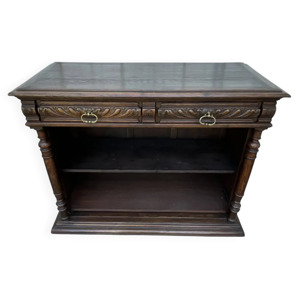 Meuble De Rangement En Chêne Massif – Style Campagnard, Fin XIXe Siècle