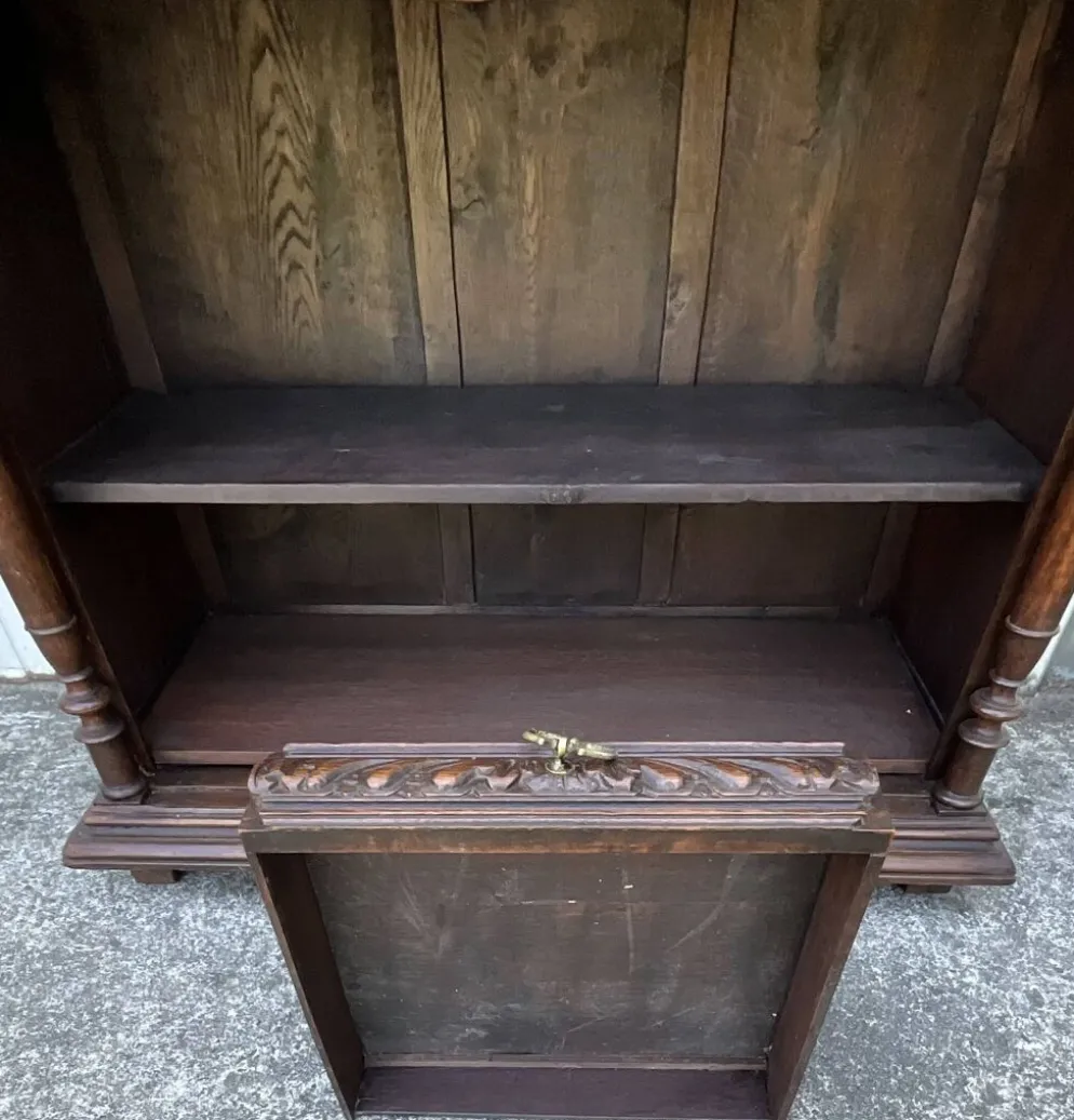 Meuble De Rangement En Chêne Massif – Style Campagnard, Fin XIXe Siècle