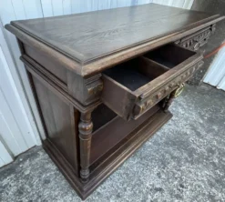 Meuble De Rangement En Chêne Massif – Style Campagnard, Fin XIXe Siècle
