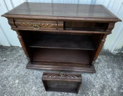 Meuble De Rangement En Chêne Massif – Style Campagnard, Fin XIXe Siècle