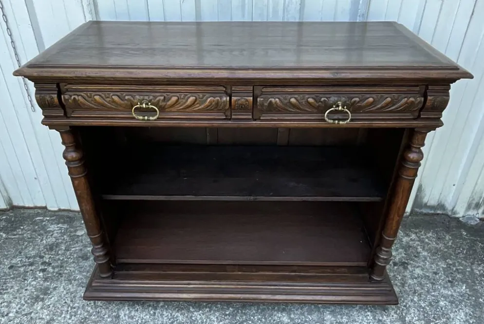 Meuble De Rangement En Chêne Massif – Style Campagnard, Fin XIXe Siècle
