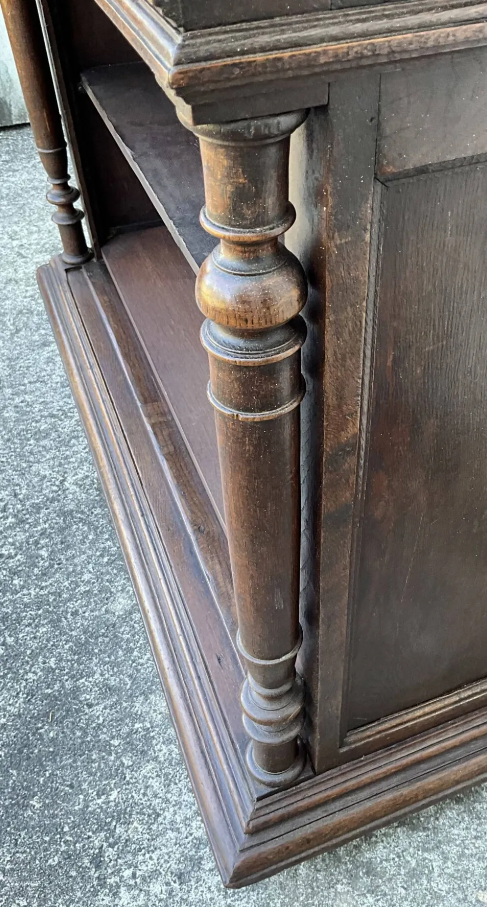 Meuble De Rangement En Chêne Massif – Style Campagnard, Fin XIXe Siècle
