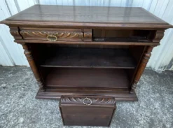 Meuble De Rangement En Chêne Massif – Style Campagnard, Fin XIXe Siècle