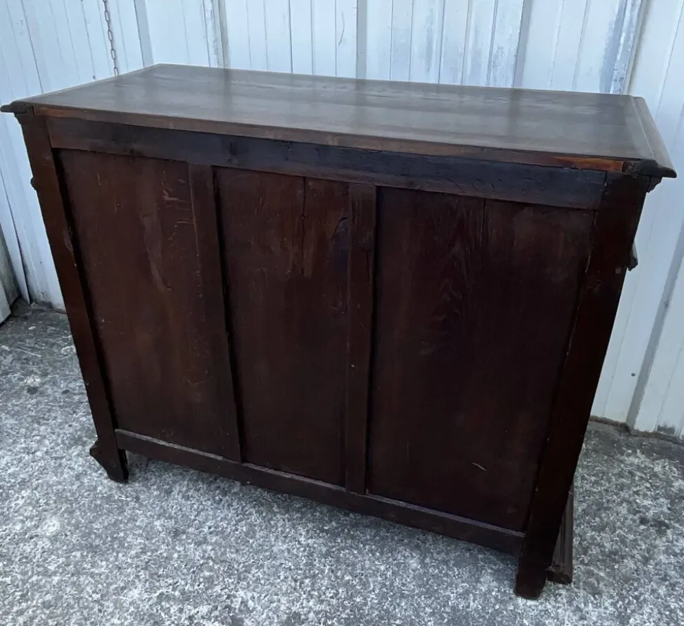 Meuble De Rangement En Chêne Massif – Style Campagnard, Fin XIXe Siècle
