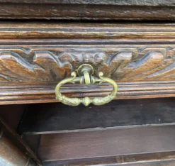 Meuble De Rangement En Chêne Massif – Style Campagnard, Fin XIXe Siècle