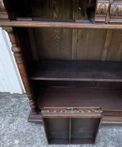 Meuble De Rangement En Chêne Massif – Style Campagnard, Fin XIXe Siècle