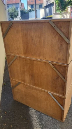 Meuble de rangement MD 3 éléments, années 1960-1970