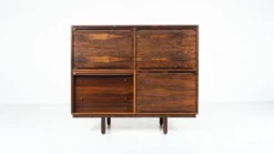 Meuble de rangement moderne du milieu du siècle dans le style de Gianfranco Frattini, Italie, années 1960