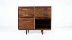 Meuble de rangement moderne du milieu du siècle dans le style de Gianfranco Frattini, Italie, années 1960