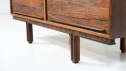 Meuble de rangement moderne du milieu du siècle dans le style de Gianfranco Frattini, Italie, années 1960