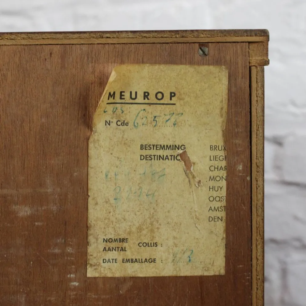 Meuble de rangement "660" par Pierre Guariche pour Meurop 1961