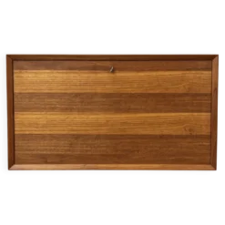 Meuble de rangement pour disques vinyles/lecteur de musique en teck par Poul Cadovius pour Cado, années 1960.