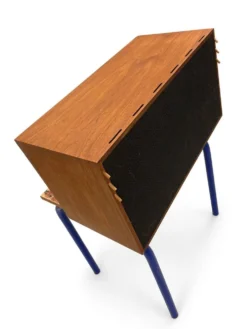 Meuble de rangement pour disques vinyles/lecteur de musique en teck par Poul Cadovius pour Cado, années 1960.