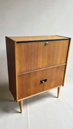 Meuble de rangement secrétaire Années 50-60
