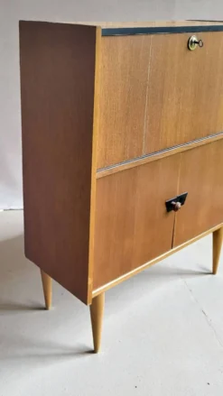 Meuble de rangement secrétaire Années 50-60