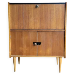 Meuble de rangement secrétaire Années 50-60