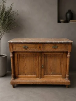 Meuble de toilette ancien