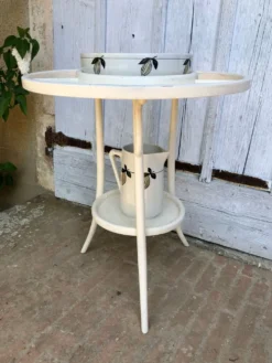 Meuble de toilette blanc Baumann 1920