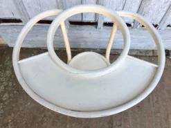 Meuble de toilette blanc Baumann 1920