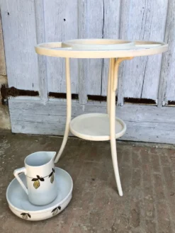 Meuble de toilette blanc Baumann 1920