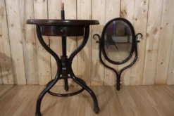 Meuble de toilette bois courbé style Thonet