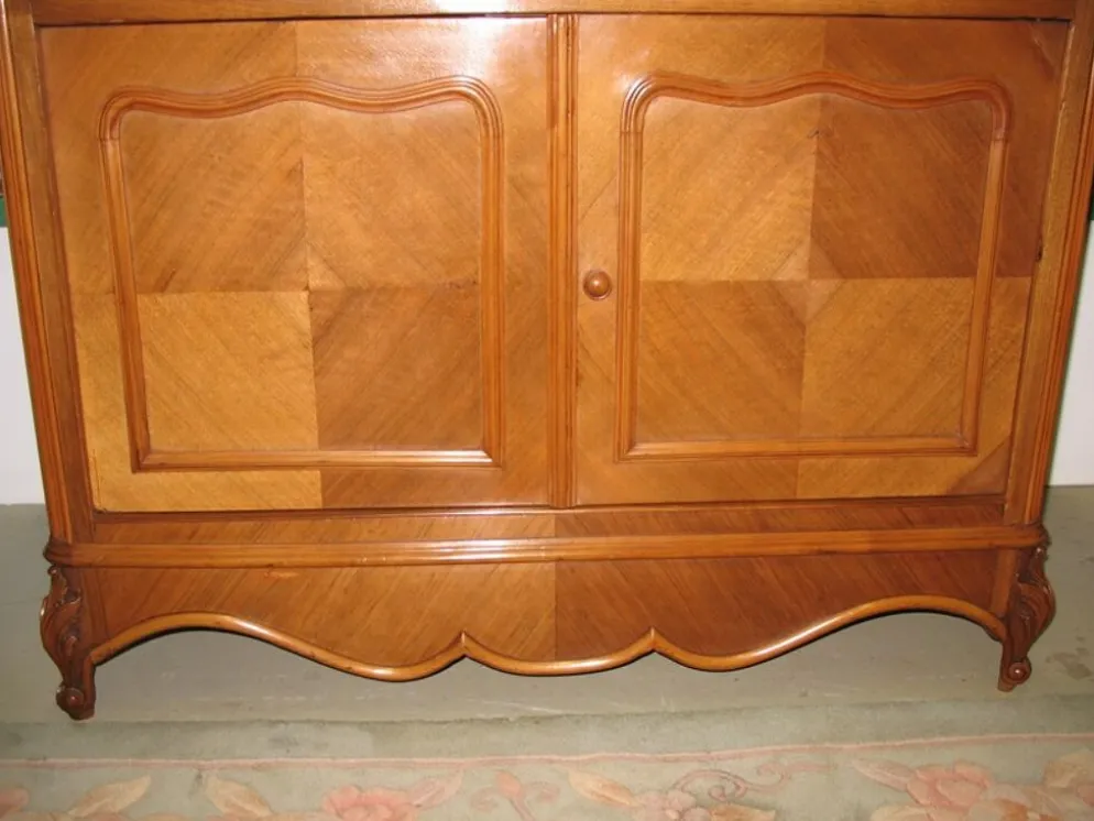 Meuble de toilette en noyer début XXeme