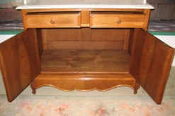 Meuble de toilette en noyer début XXeme