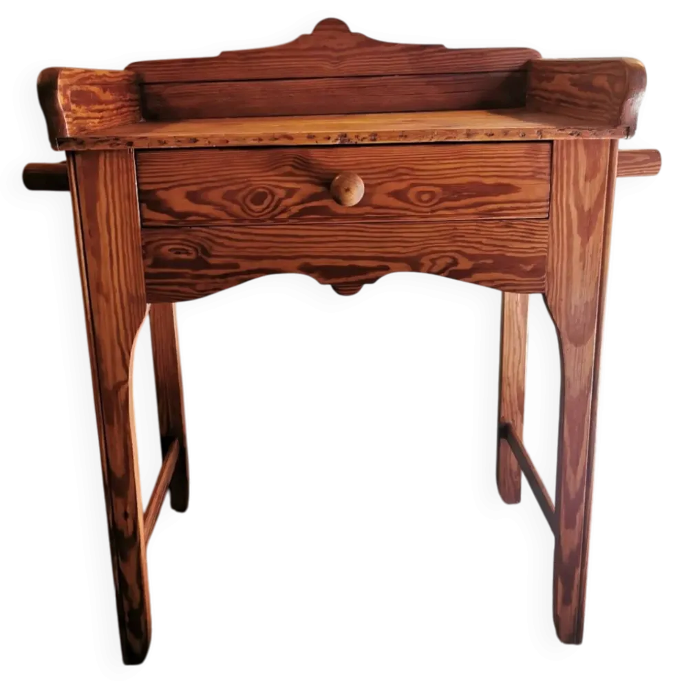Meuble de toilette Pitchpin 1905