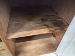 Meuble de toilette plateau marbre
