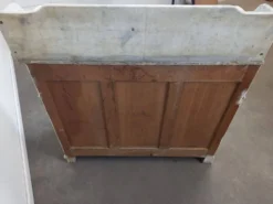 Meuble de toilette plateau marbre