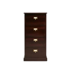 Meuble de tri placage acajou